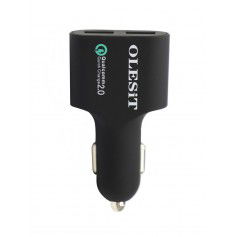 Dr. Phone-OLESiT Dual USB Fast Charge 36W - Autolader Qualcomm Quick Charge 2.0 4.8A Auto Oplader Geschikt voor Smartphones / Tablets€ 17,95€ 14,83Autoladers