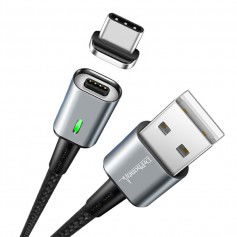 Dr. Phone-DrPhone iCON Series - Qualcomm 3.0 - Magnetische USB-C oplaadkabel + Datakabel Type-C Sterkste Magneet - Eclipse Zwart€ 10,95€ 9,05Kabel & Lader