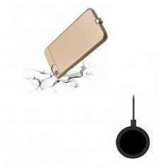 Dr. Phone-iPhone 7 Plus 3 in 1 set Draadloos Opladen Wireless Premium Transparante Receiver Case Gold Fury + QI Oplaadpad€ 27,95€ 23,10DrPhoneKabel & Lader7091132519907