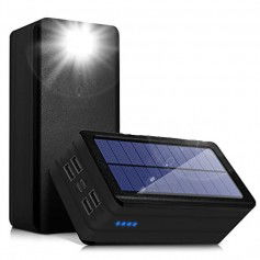 Dr. Phone-DrPhone PSO1 Zonne-energie Solar Powerbank 50000mA met Zaklamp - 4x USB A 5V/ 2.1A & Input 5V 2A (Micro USB & USC C)€ 99,95€ 82,60DrPhonePowerbanks / Accu's8720118910276