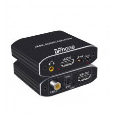 Dr. Phone-DrPhone eArc Lite - 192Khz HDMI Audio eArc Extractor 7.1CH Atmos Converter - 5.1 - voor Dolby Digital Plus / Chromecast€ 49,95€ 41,28DrPhoneAudio-extractors8720118362068