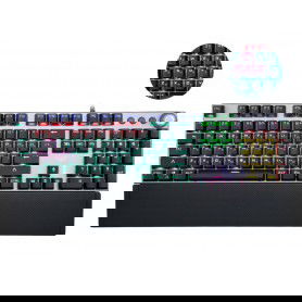 Dr. Phone-DrPhone AULA1 Mechanisch USB Bedrade Gaming Toetsenbord met Magnetische Polssteun & Bedieningsknop - Bruine schakelaar€ 69,95€ 57,81DrPhoneToetsenbord8720118163412