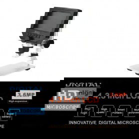 Dr. Phone-DrPhone DGM2 – Digitale Microscoop – 4.3 inch Scherm - 600X - 1080P met 3.6MP Camerasensor - 8 LED-lampjes – Metalen Standaard€ 94,95€ 78,47DrPhoneMicroscoop8720118070444