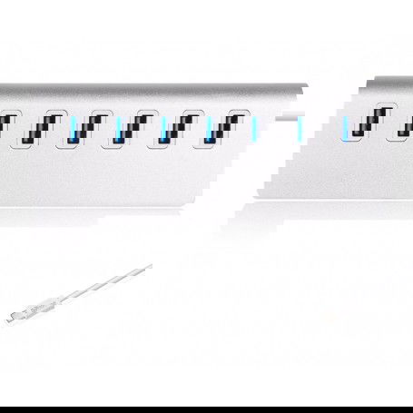 Dr. Phone-DrPhone HUB1 Aluminium USB C Hub met 7 USB 3.0 poorten - USB C Hub - Uitbreiding USB Poorten - Zilver€ 27,95€ 23,10DrPhoneHub / Adapter8720118952085