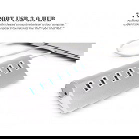 Dr. Phone-DrPhone HUB1 Aluminium USB C Hub met 7 USB 3.0 poorten - USB C Hub - Uitbreiding USB Poorten - Zilver€ 27,95€ 23,10DrPhoneHub / Adapter8720118952085