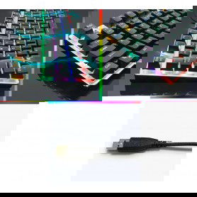 Dr. Phone-DrPhone AULA2 Mechanisch USB Bedrade Gaming Toetsenbord – 87 Toetsen + LED-achtergrondverlichting met Rode Schakelaar€ 54,95€ 45,41DrPhoneToetsenbord8720118488751