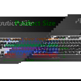 Dr. Phone-DrPhone AULA2 Mechanisch USB Bedrade Gaming Toetsenbord – 87 Toetsen + LED-achtergrondverlichting met Rode Schakelaar€ 54,95€ 45,41DrPhoneToetsenbord8720118488751