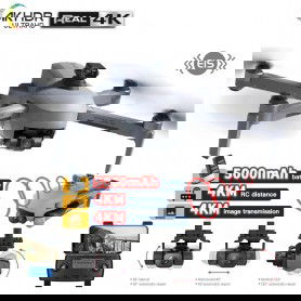 Dr. Phone-LUXWALLET EvoFly ² Dodge - 45Km/h - 4K GPS Drone - 4KM - Obstakel Ontwijken - 5Ghz WiFi - Gimbal 3-As - Micro SD - Professioneel€ 449,95€ 371,86LUXWALLETRC Drone8720118362433