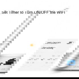 DrPhone AXR8 – 4 in 1 Router – Repeater + Access Point + WISP + Router - 300 Mbps Router Met 4 Antennes Van 5 dBi
