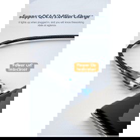 Dr. Phone-DrPhone ECHO2 - USB-C naar Micro USB Magnetische Nylon Gevlochten Kabel - 60W 20V 3A – QC4.0/3.0 – 0.5 meter – Groen€ 10,95€ 9,05DrPhoneKabel & Lader8720118940501