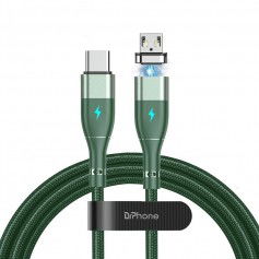 Dr. Phone-DrPhone ECHO2 - USB-C naar Micro USB Magnetische Nylon Gevlochten Kabel - 60W 20V 3A – QC4.0/3.0 – 0.5 meter – Groen€ 10,95€ 9,05DrPhoneKabel & Lader8720118940501