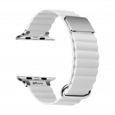 Dr. Phone-DrPhone LLB1 PU Lederen Loop Band Met Magnetische Sluiting – Geschikt Voor Apple Watch 1 t/m 10 / SE (38/40/41/42 mm) - Wit€ 24,95€ 20,62DrPhoneWearablebandje8720118940563
