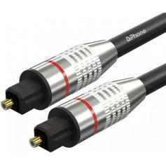 Dr. Phone-DrPhone GoldPlate - Digitale Audio Toslink 5.1 Dolby Stereo Sound SPDIF Fiber Optische Audiokabel – 5 Meter€ 22,95€ 18,97DrPhoneOptische Kabel / Toslink872011805537