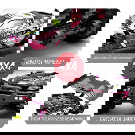 Dr. Phone-DrPhone RCX3 ULTRA - RC 1:16 Auto 4WD – Bestuurbare Hyper Buggy - Auto Met Accu – 4WD Buggy Met 2,4GHz Controller – Turquoise€ 176,00€ 145,45DrPhoneRC Auto's8720118942253