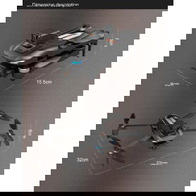 Dr. Phone-LUXWALLET Aerofly X Dodge - 30km/h - GPS Drone + OAS (Obstakels Vermijden) - 1200 Meter - 1-As Camera - EIS - Oranje€ 199,95€ 165,25LUXWALLETRC Drone8720118362761