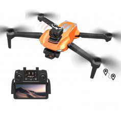 Dr. Phone-LUXWALLET Aerofly X Dodge - 30km/h - GPS Drone + OAS (Obstakels Vermijden) - 1200 Meter - 1-As Camera - EIS - Oranje€ 199,95€ 165,25LUXWALLETRC Drone8720118362761