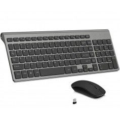 Dr. Phone-ElementKey V12 Draadloze Toetsenbord + Muis Set – 1600DPI - Compact - 2.4G – Ultradun – Ergonomisch – Multimediasneltoetsen€ 59,95€ 49,55ElementkeyToetsenbord8720118103609