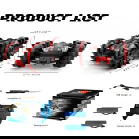 Dr. Phone-DrPhone AmphiX1 – 1:20 Bestuurbare Stunt Auto – Waterdichte Amfibische Auto – RC Auto – 2,4 GHZ Bestuurbare Auto – Rood/Wit€ 37,95€ 31,36DrPhoneRC Auto's8720118362860