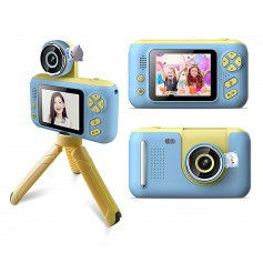 Dr. Phone-DrPhone PiXEL6 - 2.4 Inch LCD scherm - Kinder Camera – 180 Graden Flip Lens + Statief - Digitale Foto/Video Camera - Blauw/Geel€ 59,95€ 49,55DrPhoneKindercamera's8720118943236