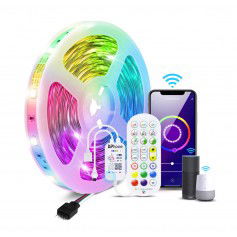 Dr. Phone-DrPhone AG07 Pro - 15 Meter RGB LED Strip (1 Geheel) - Zelfklevend - WiFi (Tuya/Smart Life) - Geschikt voor Google / Alexa€ 44,95€ 37,15DrPhoneVerlichting8720118362914