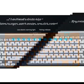 Dr. Phone-Elementkey V09 - Draadloos Toetsenbord - 2.4GHz - Muis - Geschikt voor Computer - Laptop - Zwart€ 29,95€ 24,75ElementkeyToetsenbord8720118910245