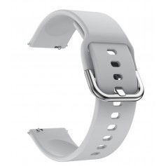 Dr. Phone-DrPhone Samsung Galaxy Gear Active 2 (40mm & 44mm) Horlogeband – Siliconen band – Metalen gesp – 20mm – Grijs€ 12,95€ 10,70DrPhoneWearablebandje8720118012260