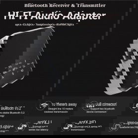 Dr. Phone-DrPhone BX4 Bluetooth 5.2 Zender Ontvanger TX/RX - Qualcomm aptX-Adaptive HD – Dubbele verbinding - Draadloze Audio Adapter€ 39,95€ 33,02DrPhone(Bluetooth) Ontvanger / Zender8720118026359