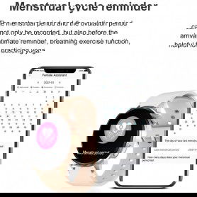 Dr. Phone-DrPhone ModelX7 – 1.36 Inch HD Scherm Smartwatch – Smartwatch Met Mobiele App – Belfunctie – Menstruatie Cyclus Inzicht - Goud€ 99,95€ 82,60DrPhoneSmartwatch8720118023433