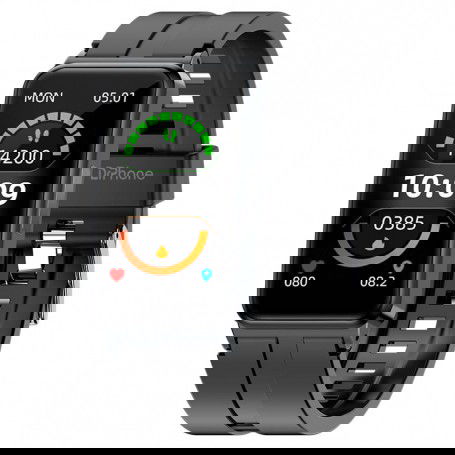 Dr. Phone-DrPhone GlucoSense Plus - Smartwatch PPG + ECG Hartslagmeter - Glucosemeter - Gezondheidsband Fitness Tracker - Zwart€ 69,95€ 57,81DrPhoneSmartwatch8720118024591