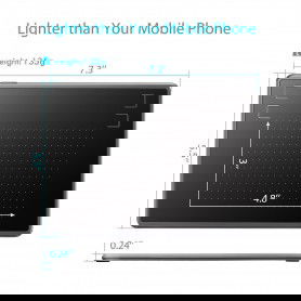 Dr. Phone-DrPhone INSPIROY - Grafische tekentablet - 4 inch - Inclusief Pen - 4096 drukpunten - Voor Windows/Android/Mac/Chromebook€ 79,95€ 66,07Home8720118024621
