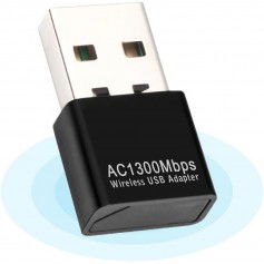 Dr. Phone-DrPhone W9 WiFi Dongle 1300 Mbps - WiFi-stick – WiFi adapter 802.11 AC Dual-Band 5 GHz/2,4 GHz -USB 2.0 - Zwart€ 22,95€ 18,97DrPhoneWifi Adapter8720118025802