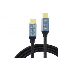 Dr. Phone-DrPhone PowerLink ProCharge 3000XC - USB-C naar USB-C Kabel – Opladen En Gegevensoverdracht – USB-C 3.2 – 0,5 Meter€ 14,95€ 12,36DrPhoneKabels8720118024935