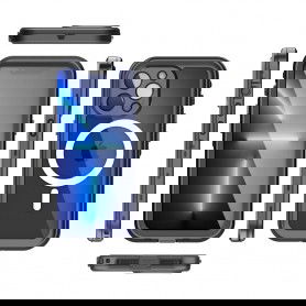 Dr. Phone-DrPhone AquaShield – Waterdichte Telefoonhoes – IP68 Waterdicht – Geschikt Voor iPhone 15 Plus - Zwart€ 29,95€ 24,75DrPhoneApple8720118934746
