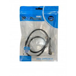 Dr. Phone-DrPhone D11 USB C naar lightning -PD 30W – Dubbele Haaks 90 Graden - Nylon Gevlochten Kabel & Data – 0,5M€ 14,95€ 12,36DrPhoneTelefoniekabel