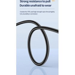 Dr. Phone-DrPhone D11 USB C naar lightning -PD 30W – Dubbele Haaks 90 Graden - Nylon Gevlochten Kabel & Data – 0,5M€ 14,95€ 12,36DrPhoneTelefoniekabel