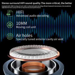 Dr. Phone-DrPhone JHO Draadloze oordopjes - Bluetooth 5.0 - Sport-in-ear - Oorhaken - TWS Stereo Headset met microfoon - HiFi Bass€ 49,95€ 41,28DrPhoneBluetooth Oordoppen8720118902677