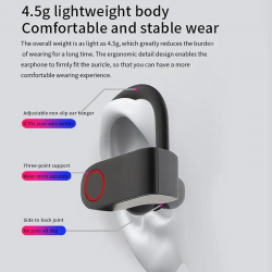 Dr. Phone-DrPhone JHO Draadloze oordopjes - Bluetooth 5.0 - Sport-in-ear - Oorhaken - TWS Stereo Headset met microfoon - HiFi Bass€ 49,95€ 41,28DrPhoneBluetooth Oordoppen8720118902677