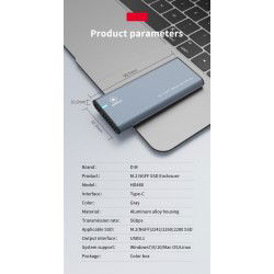 Dr. Phone-Luxwallet HD480 Externe Harde Schijf Behuizing - M.2 NGFF SSD Naar USB 3.1 Type-C Gen2 SATA3 - 5Gbps€ 19,95€ 16,49LUXWALLETHarde Schijf Behuizing8720118902684