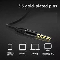 Dr. Phone-DrPhone Hi15 AUX 3.5mm In-Ear Oordoppen - BASS - Oortelefoon met microfoon - Oorhaak - Passief - Wit€ 14,95€ 12,36DrPhoneIn-ear Oordoppen8720118970478