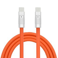 Dr. Phone-DrPhone LSC - USB-C naar USB-C – 120W 6A - Siliconen kabel - Snel opladen + Data - Oranje – 2M / 2 Meter€ 14,95€ 12,36Telefoniekabel8720118882603