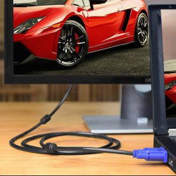 Dr. Phone-DrPhone HNV5 VGA-naar-VGA-kabel - HD15 mannelijk naar mannelijk met dubbele magnetische ring – 1080P - 0.5M - Zwart/Blauw€ 10,95€ 9,05Computer kabels8720118060131
