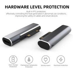 Dr. Phone-DrPhone SPA5 Surface Connector naar USB-C-oplaadadapter- PD Snel Opladen – Ondersteuning tot 102W – Magnetische Power Adapter€ 15,95€ 13,18DrPhoneLaders8720118539224