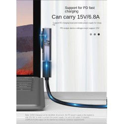 Dr. Phone-DrPhone SPA5 Surface Connector naar USB-C-oplaadadapter- PD Snel Opladen – Ondersteuning tot 102W – Magnetische Power Adapter€ 15,95€ 13,18DrPhoneLaders8720118539224