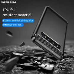 Dr. Phone-DrPhone BCR1 Hoesje - Geborsteld TPU case - Drop Proof Siliconen Case - Carbon fiber – Galaxy S10 Plus - Zwart€ 8,95€ 7,40Samsung