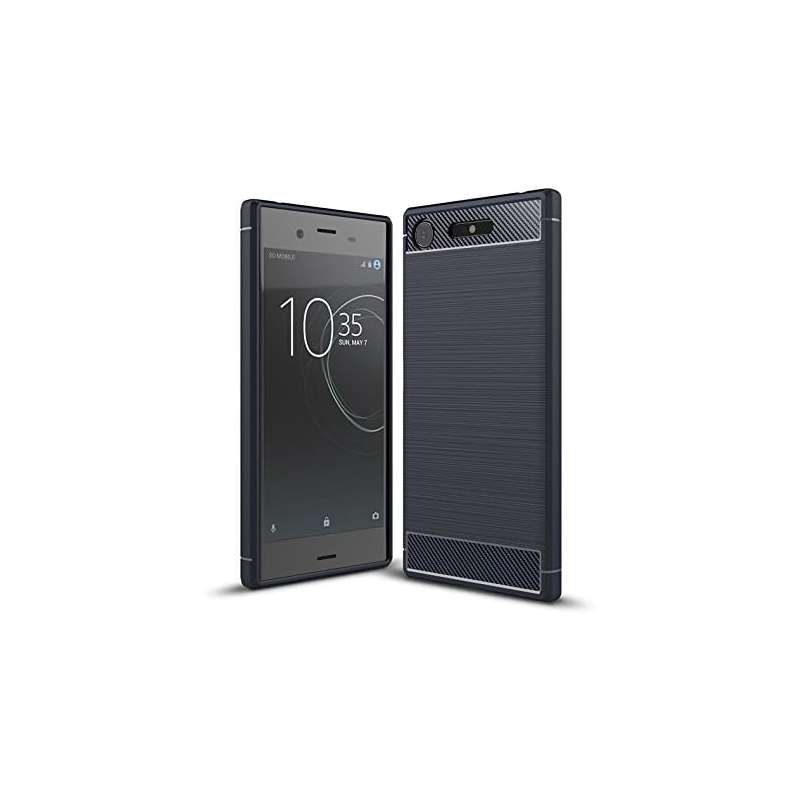 Dr. Phone-DrPhone BCR1 Hoesje - Geborsteld TPU case - Drop Proof Siliconen Case - Carbon fiber Look – Sony Xperia XZ1 - Zwart€ 8,95€ 7,40Sony