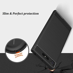 Dr. Phone-DrPhone BCR1 Hoesje - Geborsteld TPU case - Drop Proof Siliconen Case - Carbon fiber Look – Sony Xperia XZ1 - Zwart€ 8,95€ 7,40Sony