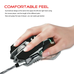 Dr. Phone-Elementkey Xero Mechanische Gaming Muis – 3200 DPI - Programmeerbaar + USB 2.0 Bedraad - LED - Grijs€ 39,95€ 33,02ElementkeyMuis8720118588581