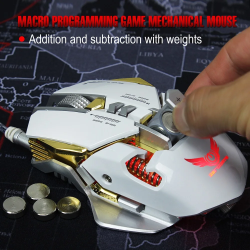 Dr. Phone-Elementkey Xero Mechanische Gaming Muis – 3200 DPI - Programmeerbaar + USB 2.0 Bedraad - LED - Grijs€ 39,95€ 33,02ElementkeyMuis8720118588581