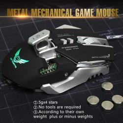 Dr. Phone-Elementkey Xero Mechanische Gaming Muis – 3200 DPI - Programmeerbaar + USB 2.0 Bedraad - LED - Grijs€ 39,95€ 33,02ElementkeyMuis8720118588581