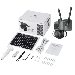 Dr. Phone-DrPhone SolarGuard – 2.4Ghz Solar Camera – 3MP Camera – Zonnepaneel Camera - Pan / Tilt - Zonne Energie – 2 Weg Audio - Zwart€ 219,95€ 181,78IP Camera